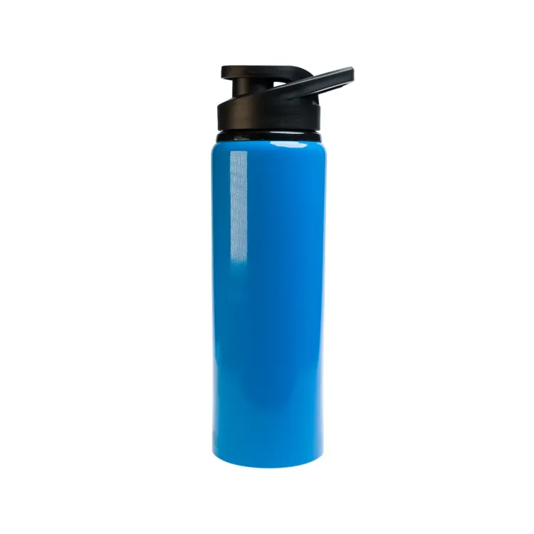 Amore 750ml Bottle - Free Flow Lid - Light Blue
