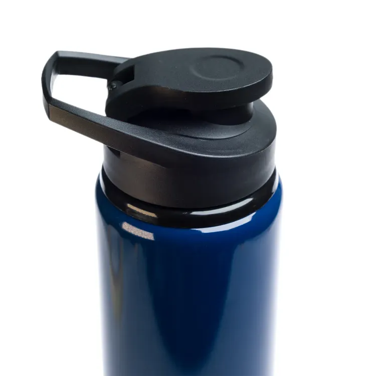 Amore 750ml Bottle - Free Flow Lid - Navy Blue 2