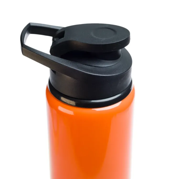 Amore 750ml Bottle - Free Flow Lid - Orange 2