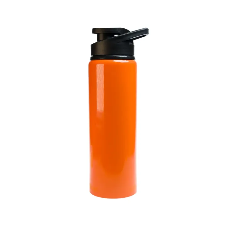 Amore 750ml Bottle - Free Flow Lid - Orange