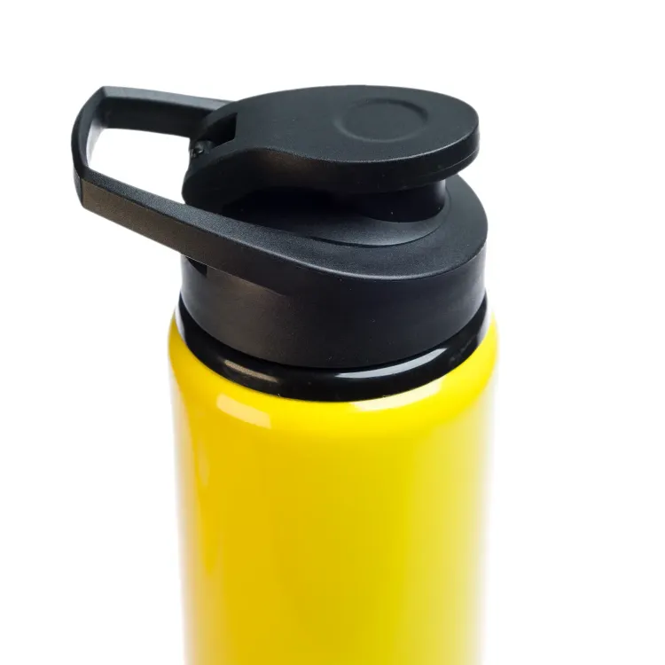 Amore 750ml Bottle - Free Flow Lid - Yellow 2