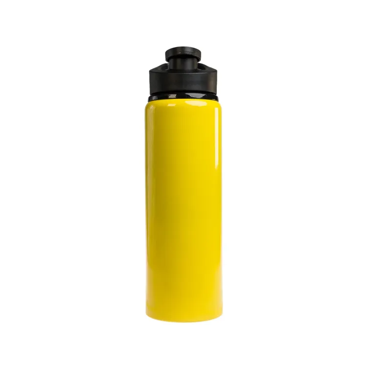 Amore 750ml Bottle - Free Flow Lid - Yellow 3