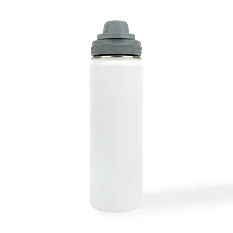 Mystique 650ml Stainless Steel Vacuum Bottle - White