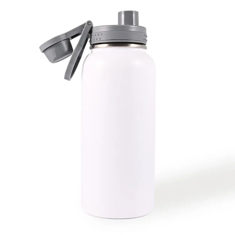 Mystique 950ml Stainless Steel Vacuum Bottle - White