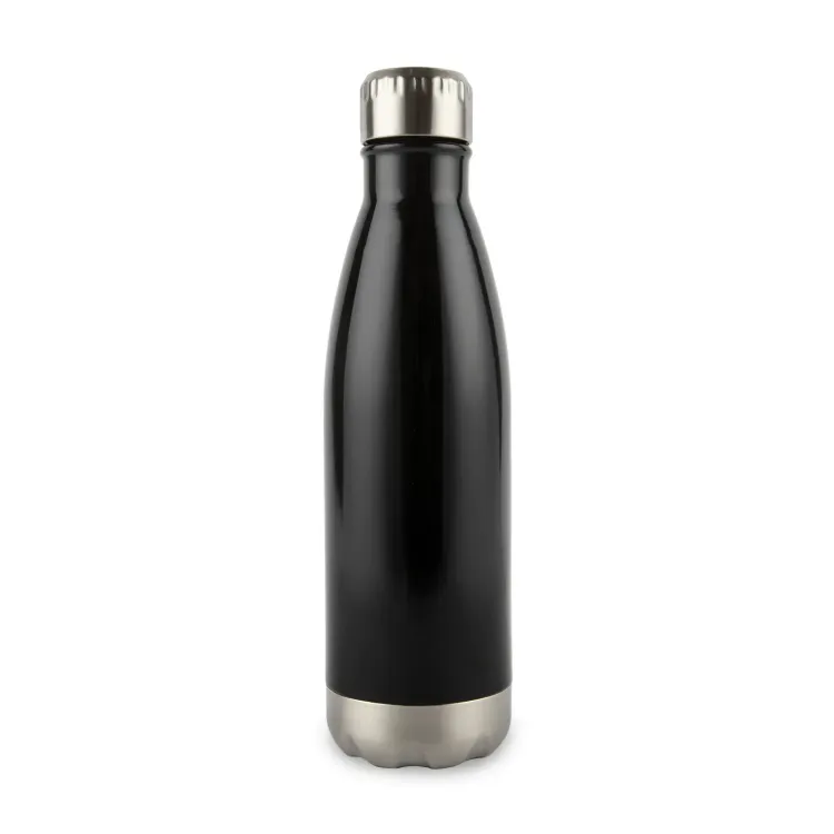 Soda Stainless Steel Bottle - Black