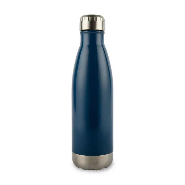 Soda Stainless Steel Bottle - Navy Blue