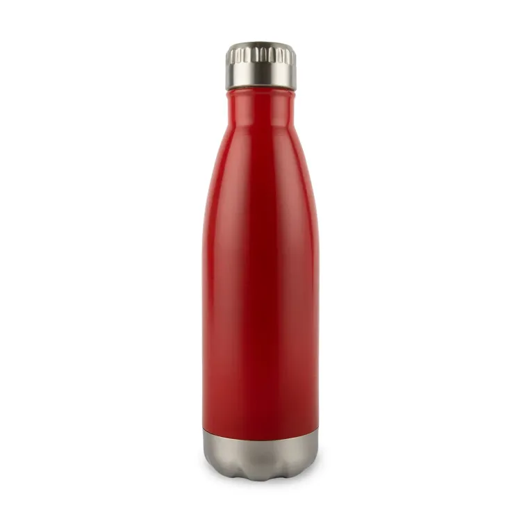 Soda Stainless Steel Bottle - Red