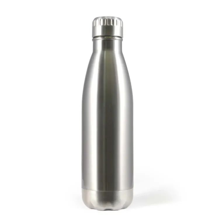 Soda Stainless Steel Bottle - Silver