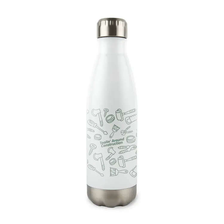 Soda Vacuum Bottle - Roll Screen Print