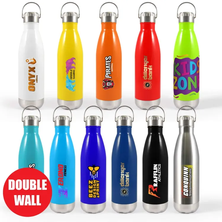 Soda Vacuum Bottle with Hanger Lid - Soda Vacuum Bottle with Hanger Lid