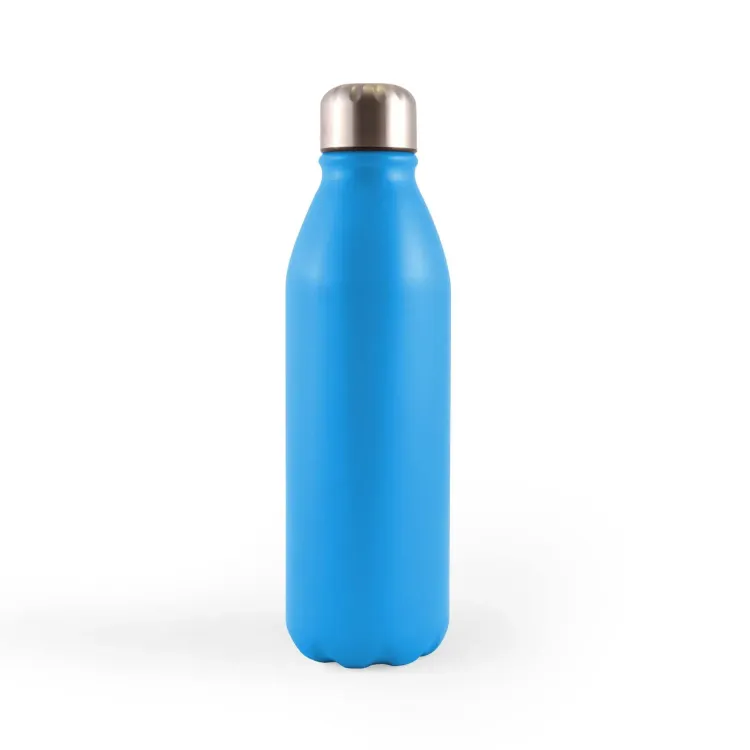 Soda Aluminium Bottle - Light Blue