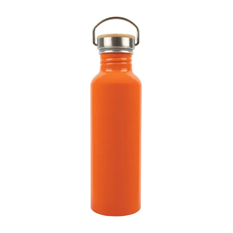 Chat Recycled Aluminium Bottle - Orange