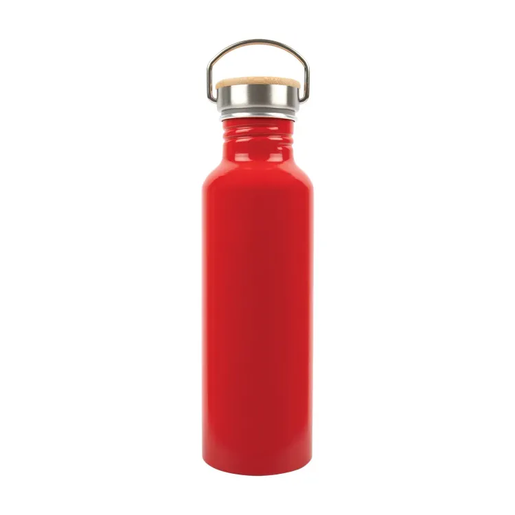Chat Recycled Aluminium Bottle - Red