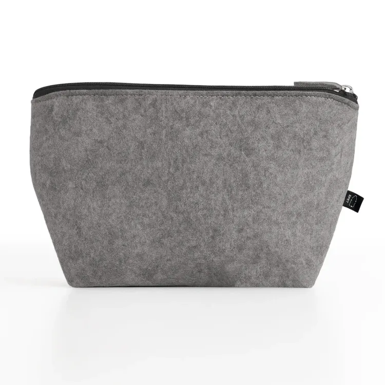 Montana RPET Felt Pouch - Grey