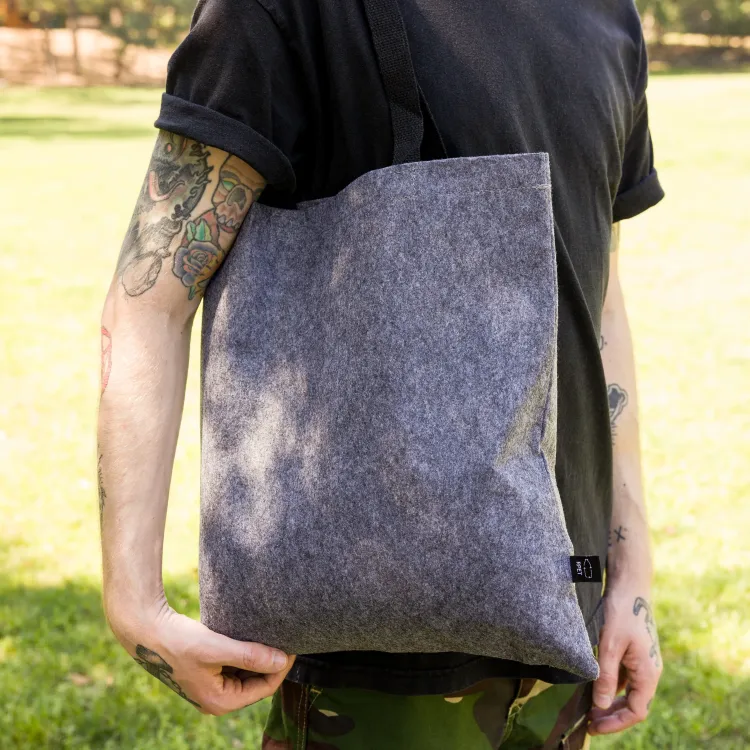 Montana RPET Felt Tote Bag - Lifestyle 1