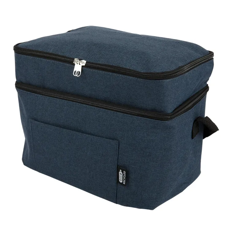 Everest Duo Cooler Bag - Angle Navy Blue