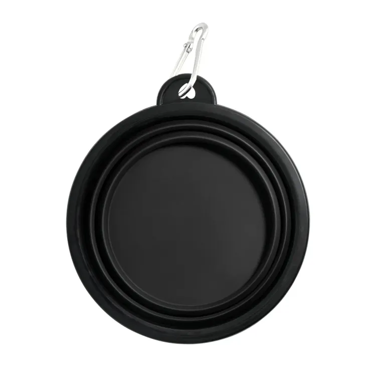 Buddy Collapsible Bowl - Collapsed Inner Black
