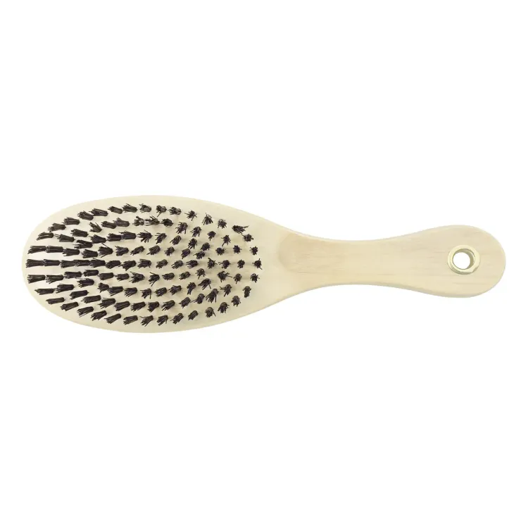 Pet Grooming Brush - Undecorated Bristles Side
