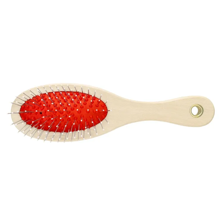 Pet Grooming Brush - Undecorated Pins Side