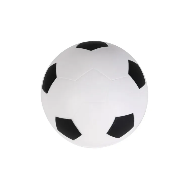 Soccer Ball Stress Reliever - White/Black