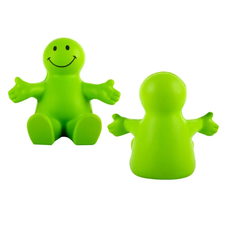 Smiley Phone Chair Stress Reliever - Light Green