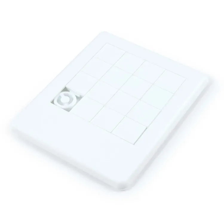 Mystify Sliding Tile Puzzle - White