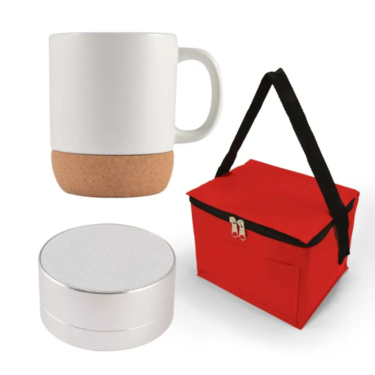 Espresso Coffee Cup and Speaker Pack - Red