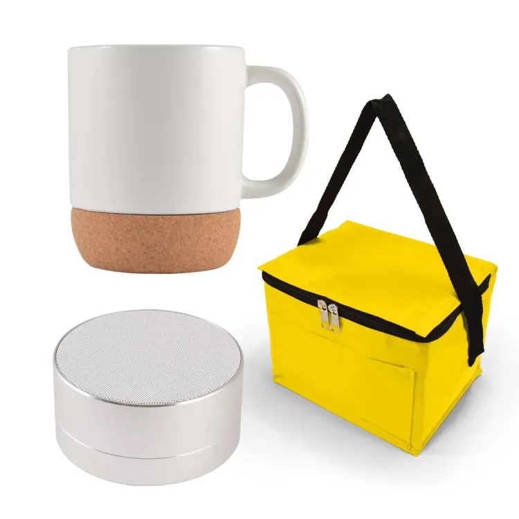 Espresso Coffee Cup and Speaker Pack - Yellow