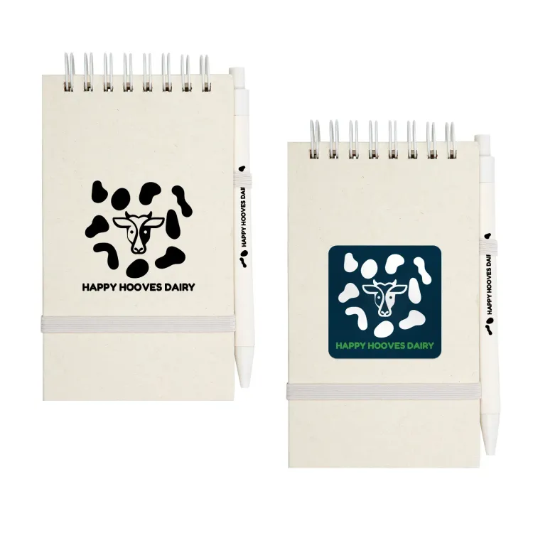 Milko Notepad With Pen - Milko Notepad With Pen