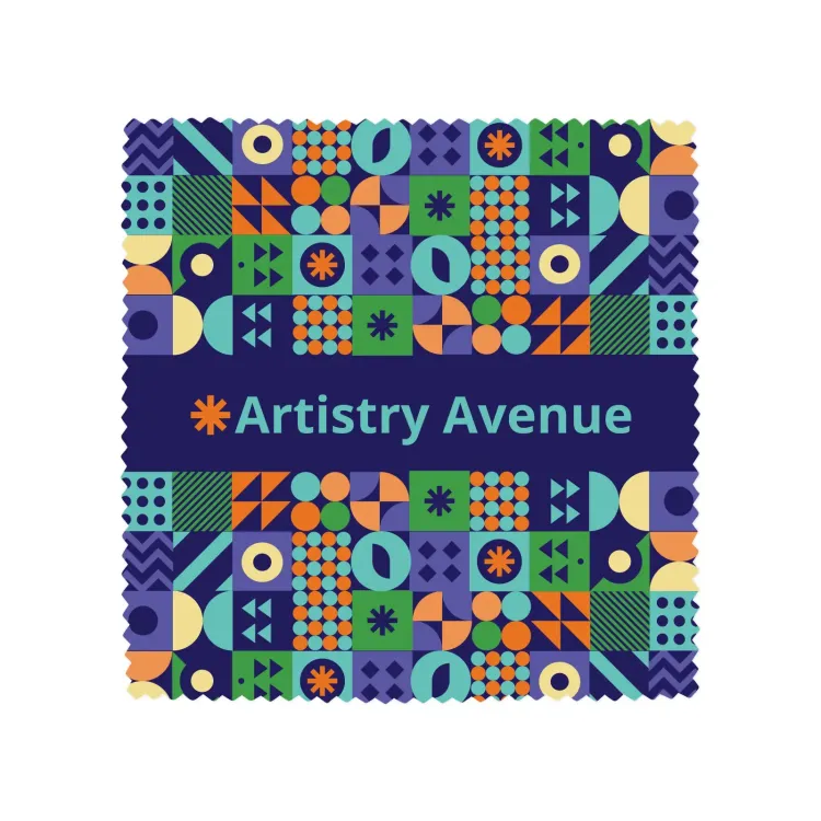 RPET Lens Cloth Set with Pouch - Digital Transfer