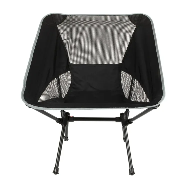 Marlin Folding Chair - Black/Grey