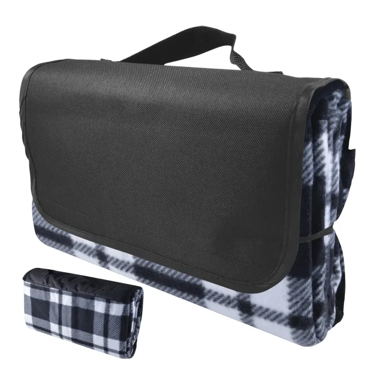 Leisure Picnic Blanket - Black/White