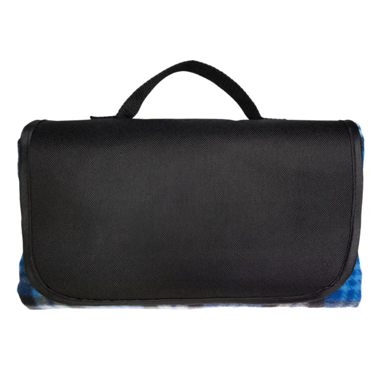 Leisure Picnic Blanket - Blue/White 2