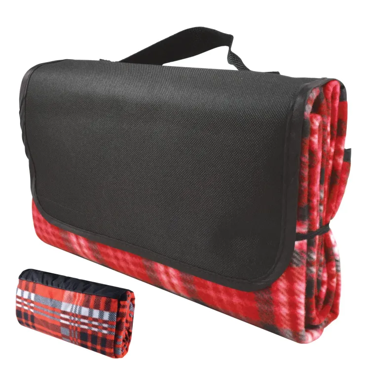 Leisure Picnic Blanket - Red/White