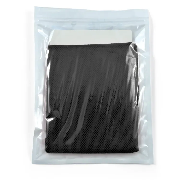Chill Cooling Towel in Pouch - Black