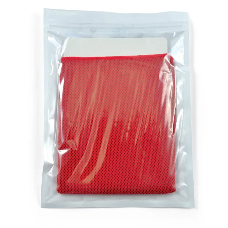 Chill Cooling Towel in Pouch - Red