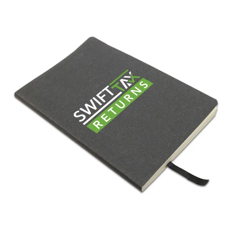 Astro Soft Cover Recycled Leather Notebook - Digital Print 2
