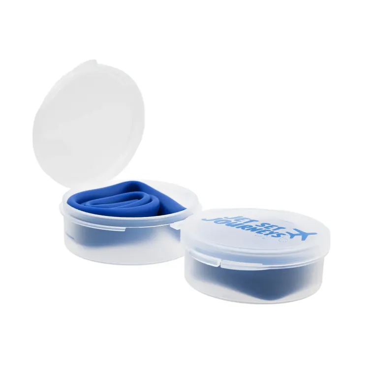 Silicone Straw in Case - Pad Print