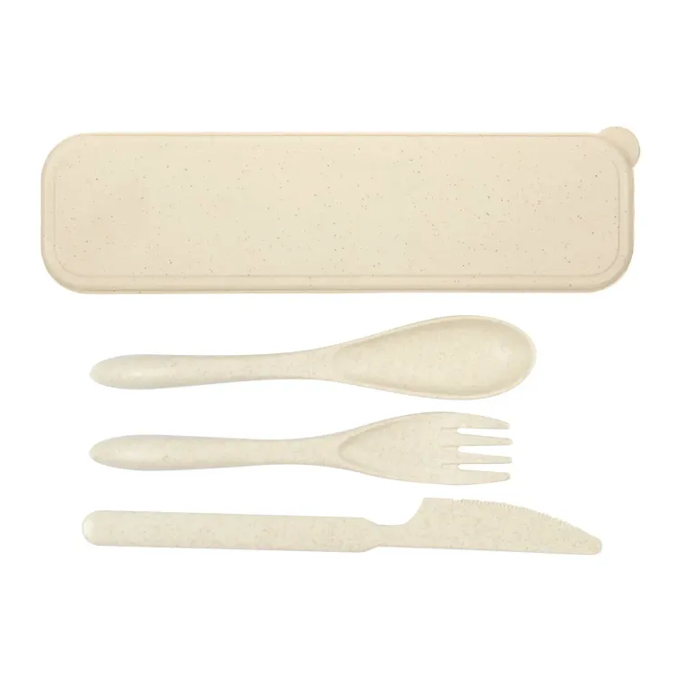 Delish Eco Cutlery Set - Natural