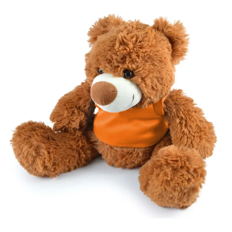 Coco Plush Teddy Bear - Orange