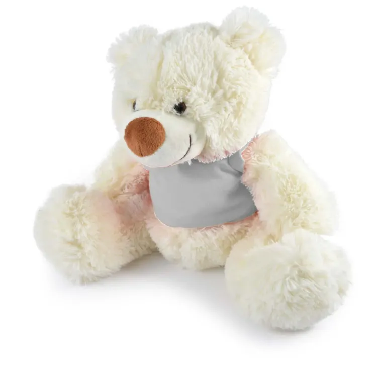 Coconut Plush Teddy Bear - Grey