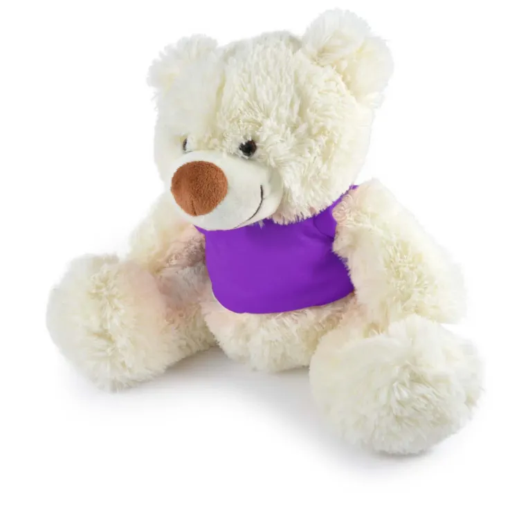 Coconut Plush Teddy Bear - Purple