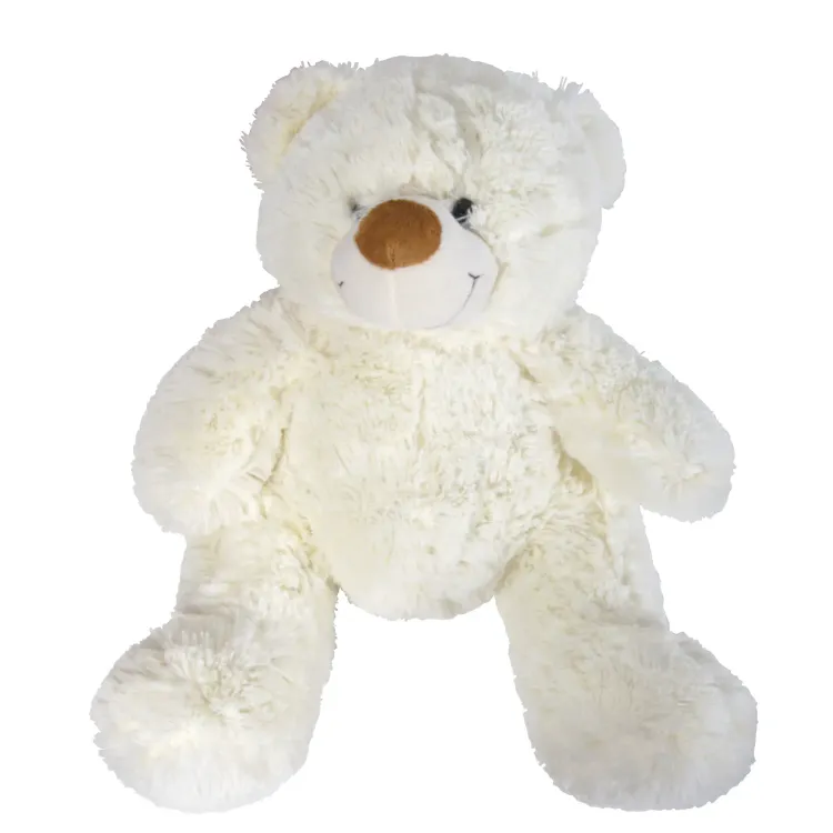 Coconut Plush Teddy Bear - White Bear