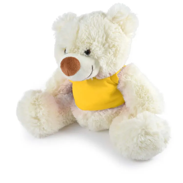 Coconut Plush Teddy Bear - Yellow