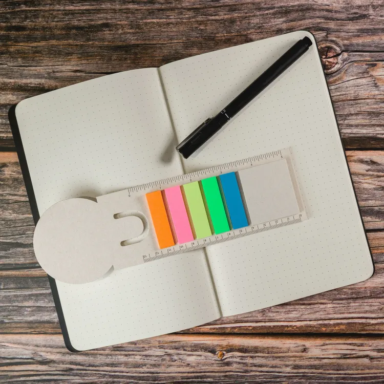 Circle Milk Carton Bookmark - Lifestyle 1