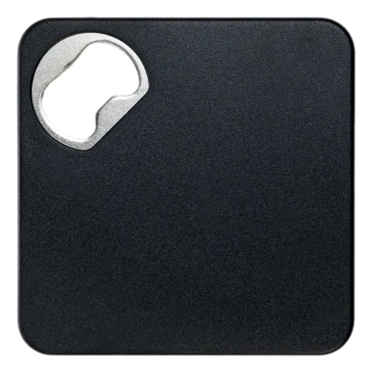 Quench Bottle Opener / Coaster  - Black