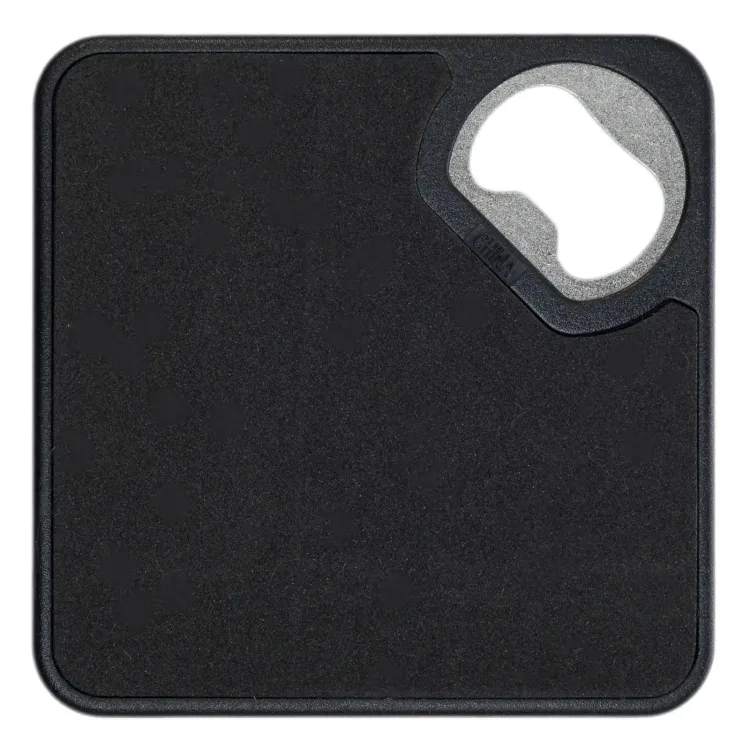 Quench Bottle Opener / Coaster  - Black Back