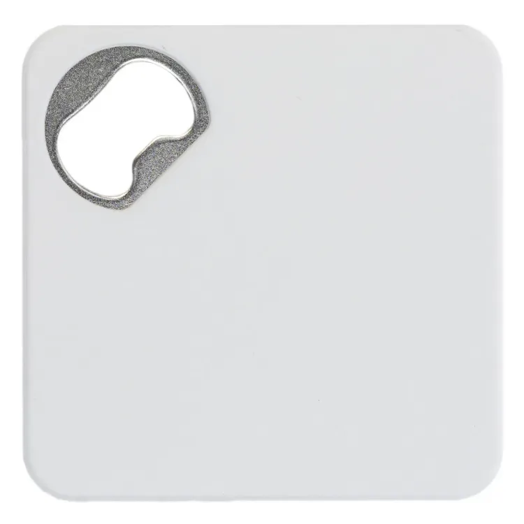 Quench Bottle Opener / Coaster  - White