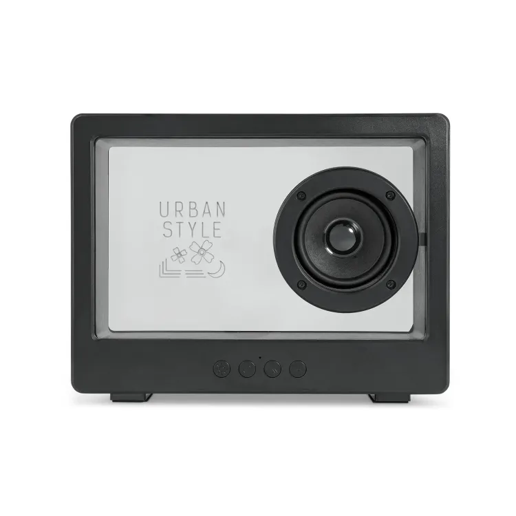 Lightriot Speaker - Small Laser Engrave on Clear Back Panel