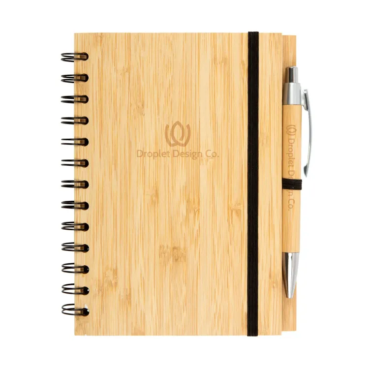 Amazon Bamboo Notebook - Laser Engrave